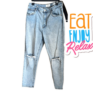 Cotton On High Waist Mom Jeans Relaxed Fit